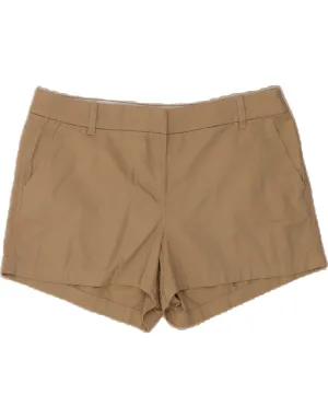 Gusseted Crotch Design J. CREW Womens Chino Shorts US 14 XL W36  Beige Cotton