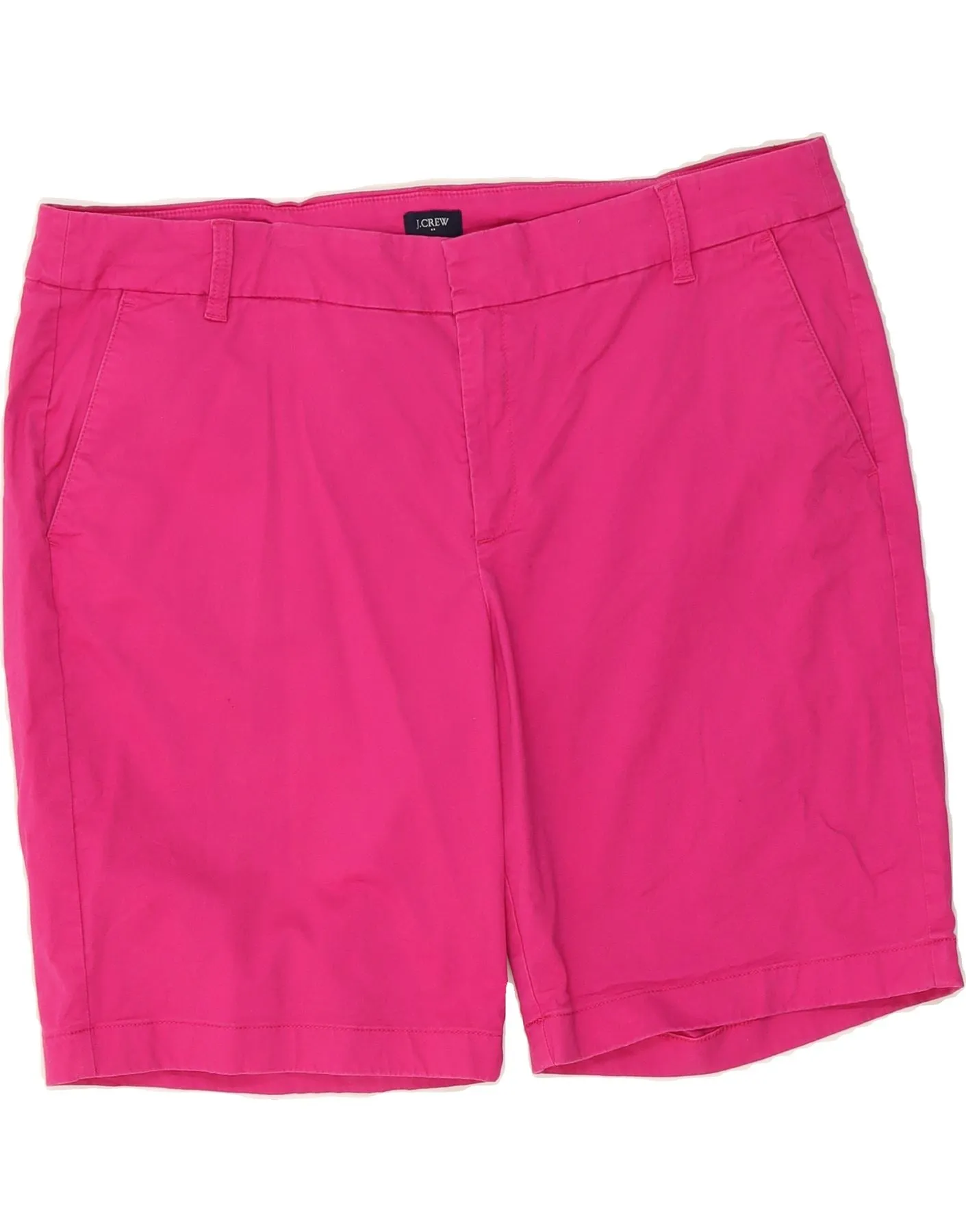 J. CREW Womens Chino Shorts US 16 2XL W40  Pink Cotton Fashion Fit