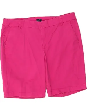 J. CREW Womens Chino Shorts US 16 2XL W40  Pink Cotton Fashion Fit