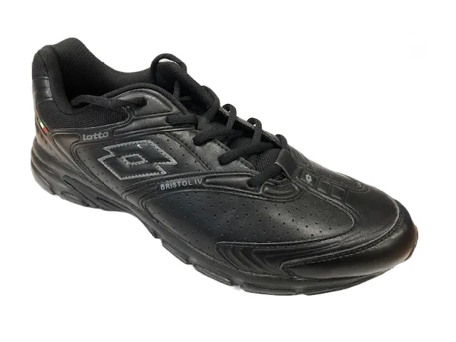 romance - themed running option Lotto Bristol IV lth sneakers da running L6688 black