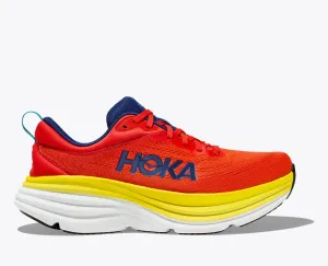 Hoka One One scarpa da corsa da uomo M Bondi 8 1123202/RAFL rosso fuoco adult satisfaction Fast Run