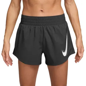 Stretch Comfort Everyday Ready Nike One Swoosh Womens Dri-Fit Mid-Rise Brief-Lined Running Shorts