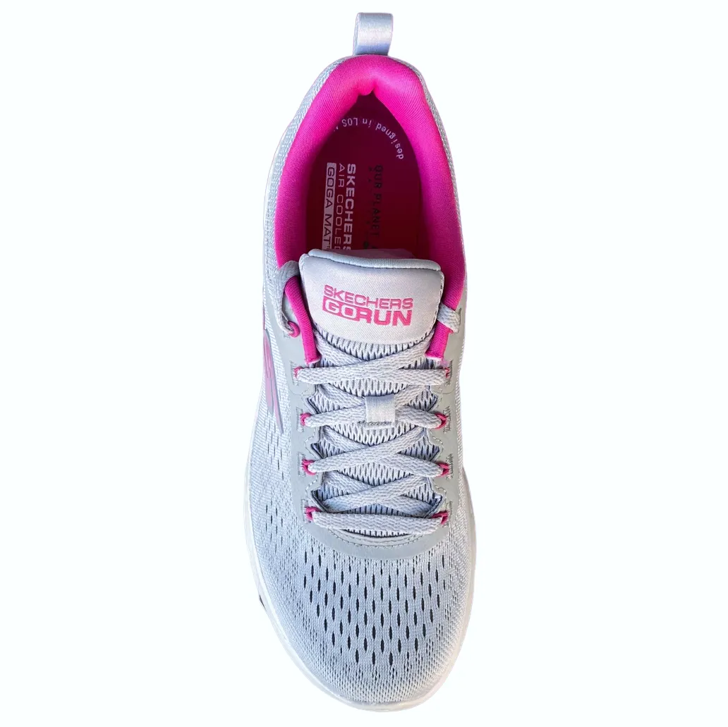 marathoning Skechers scarpa da corsa da donna Go Run Lite 129423/GYPK grigio-rosa