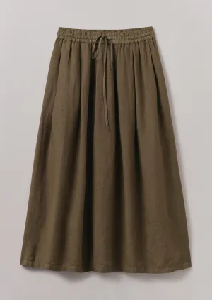 Garment Dyed Linen Skirt | Pear Cozy Outfit Summer Outfit