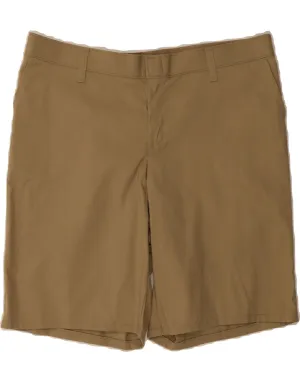 DICKIES Womens Chino Shorts US 14 XL W36 Beige Polyester Perfect Fit