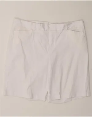 Sport Wear DOCKERS Womens Petite Chino Shorts US 16 2XL W36  White Cotton
