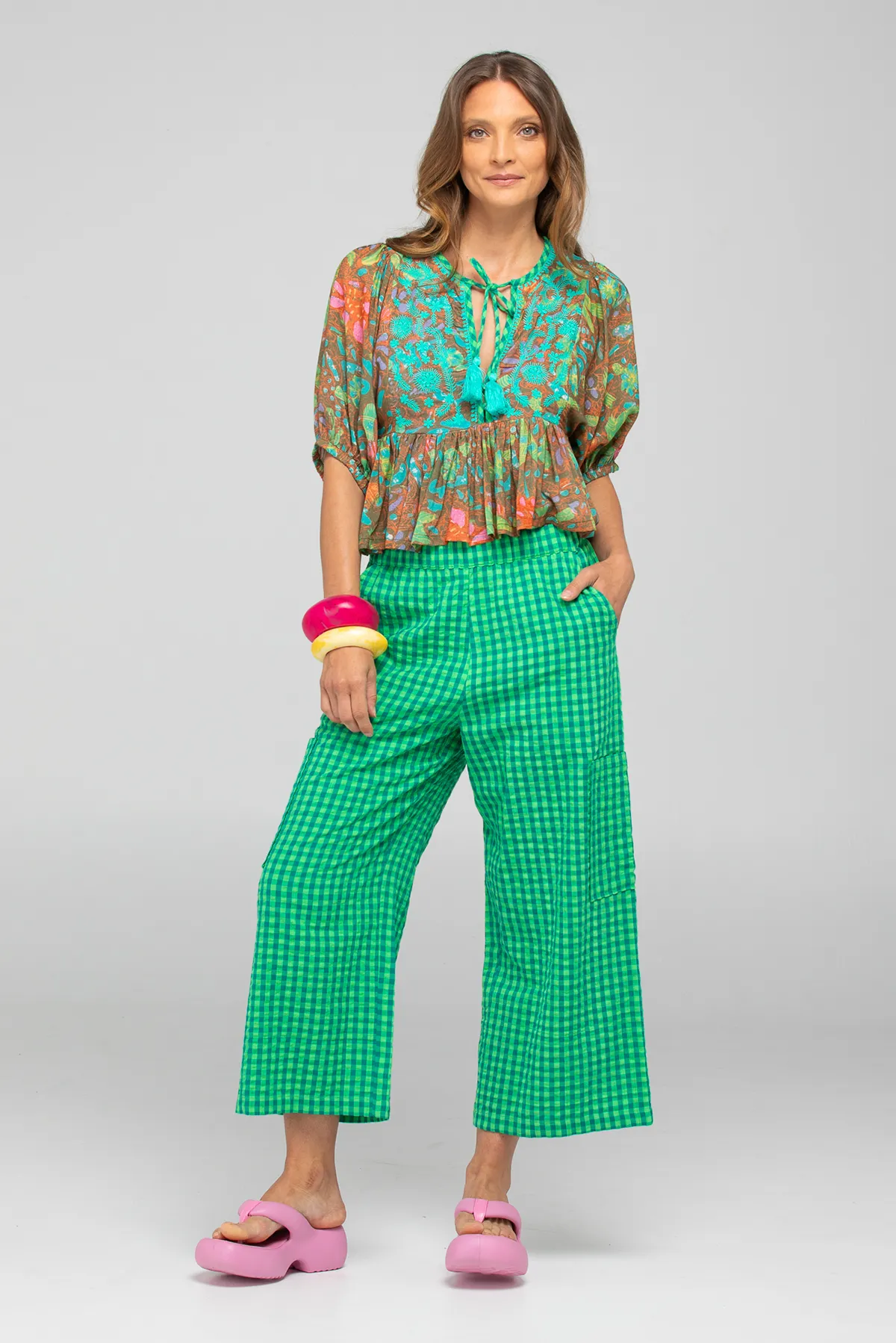 EVELINA PANT Straight Leg