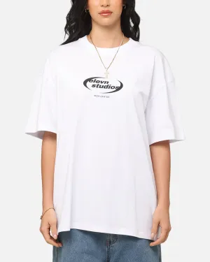 Elevn Clothing Co Worldwide Studios T-Shirt White All-Day Wear
