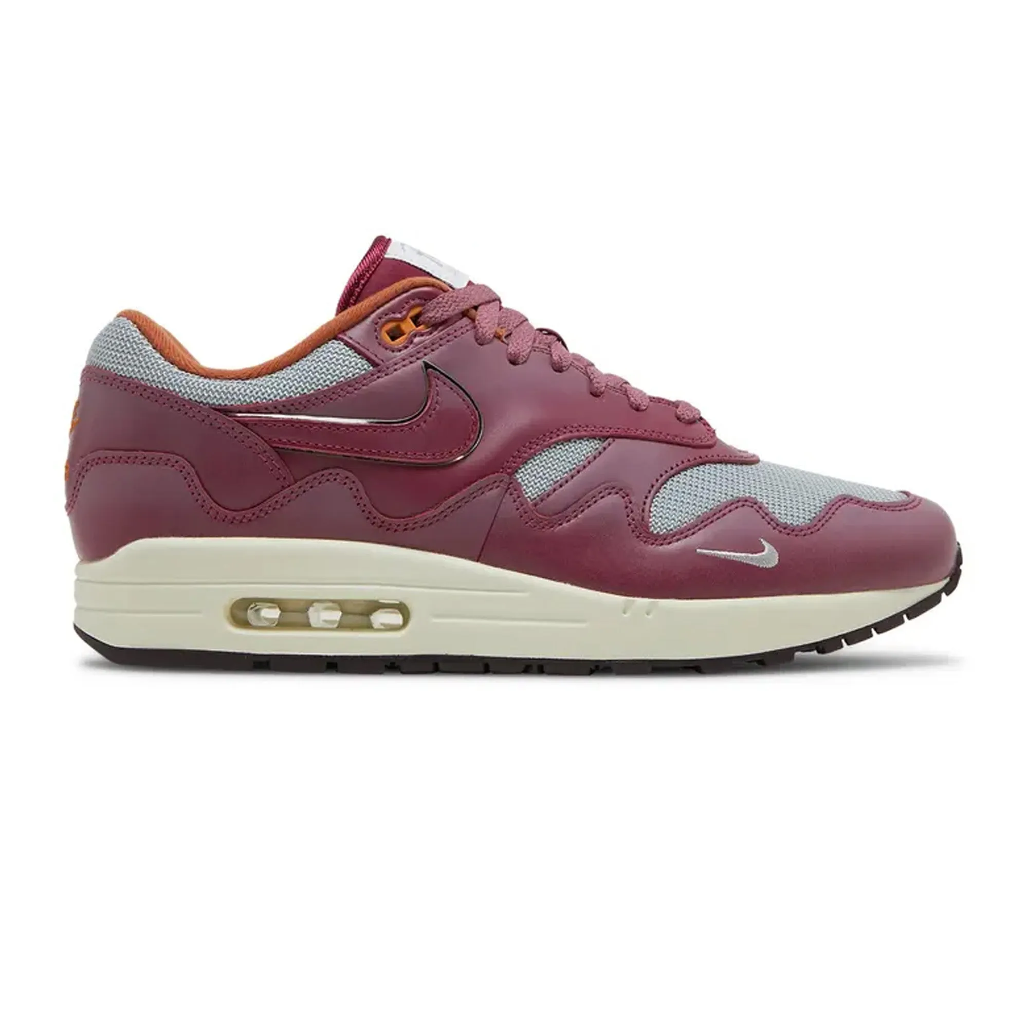 Air Max 1 Patta 'Rush Maroon' (Special Box 2021) forest running shoes