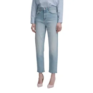 b young pantalone jeans da donna Loetta 20815198 200460 blu chiaro Balanced Look Urban Fit