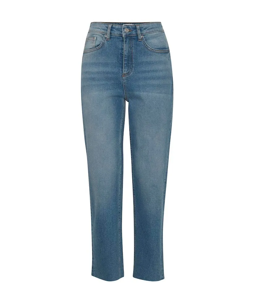 b.yuong Pantalone Jeans da donna Kato Kolla 20810924 200460 light blue denim Wardrobe Fit