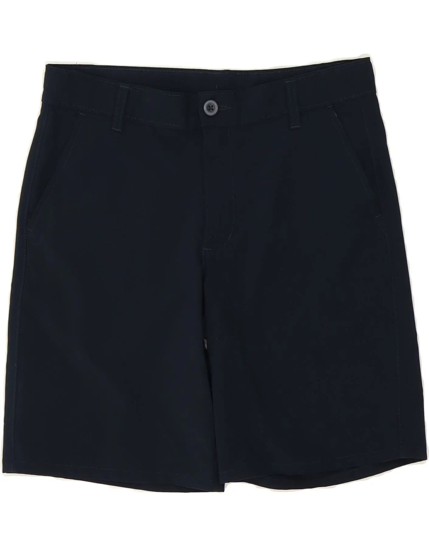printed shorts Trend Essential IZOD Womens Mid Rise Chino Shorts US 12 Large W30 Navy Blue Polyamide