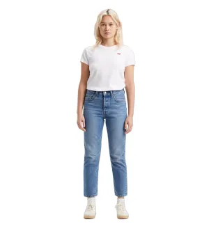 All Size Fit Casual Morning Stroll Levi's pantalone corto jeans da donna  501 cropped 362000236 blu medio