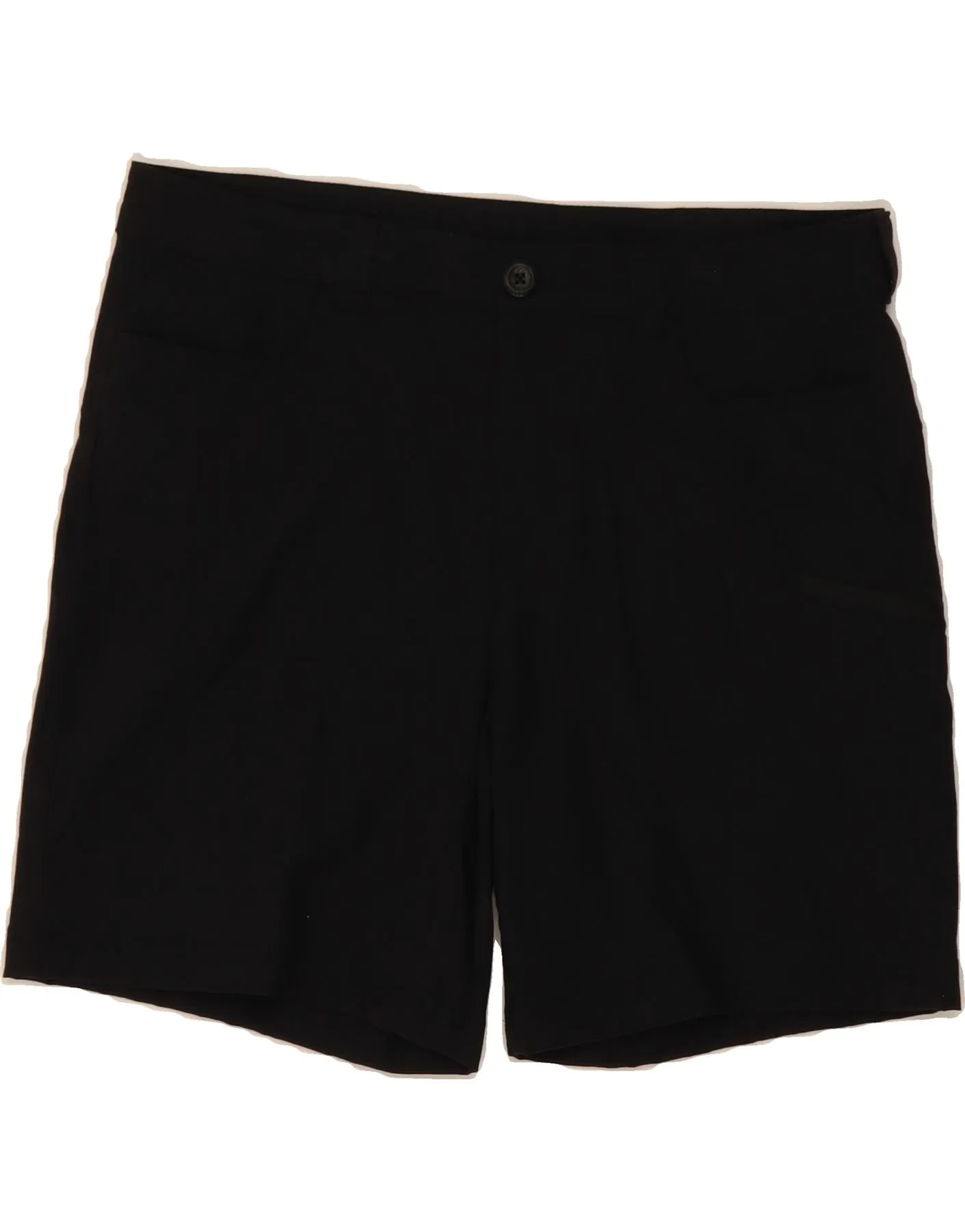 Comfortable Movement EDDIE BAUER Womens Cargo Shorts US 12 Large W36 Black Nylon