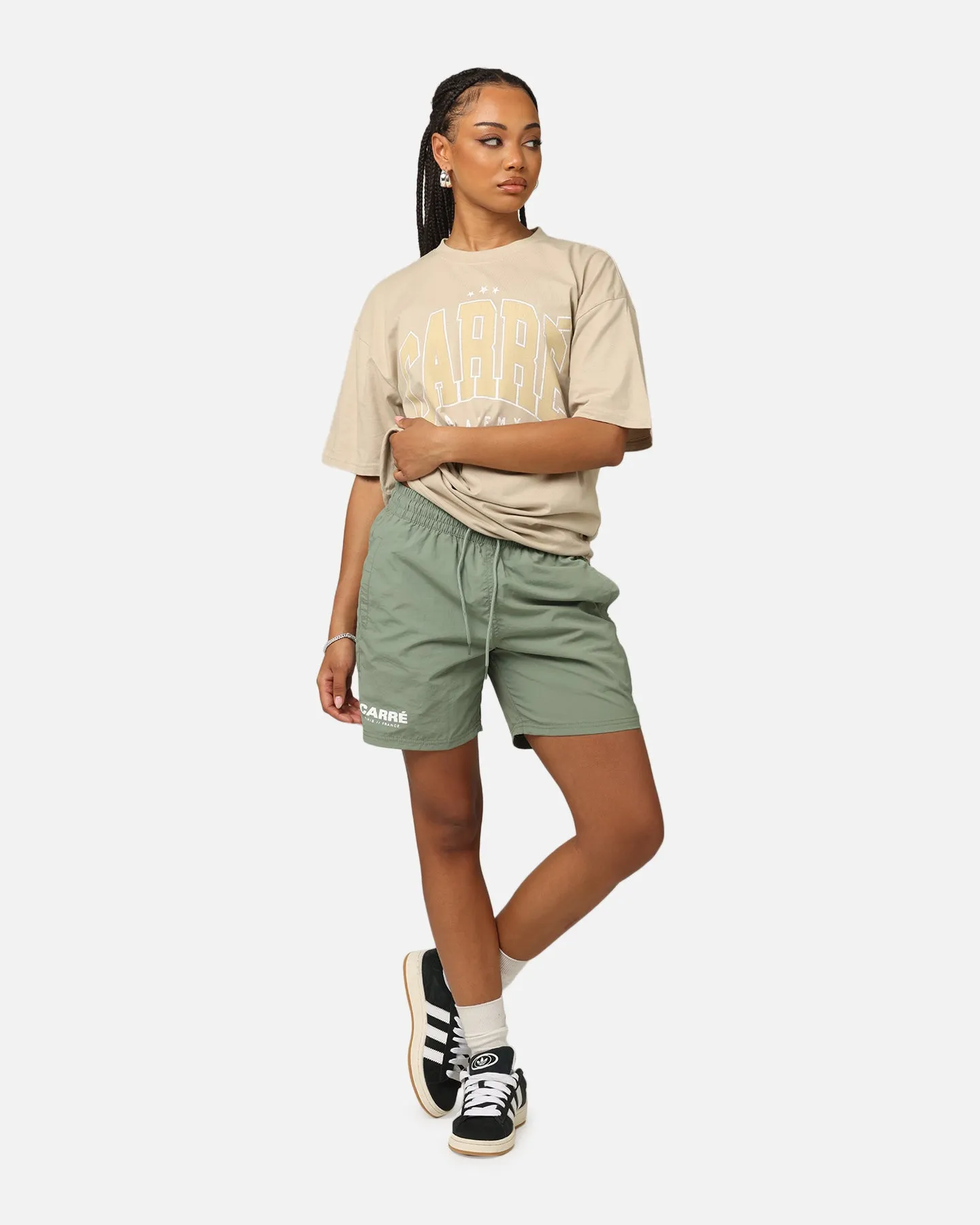 Carre Institute T-Shirt Stone Modern Layer Soft and Light Wear