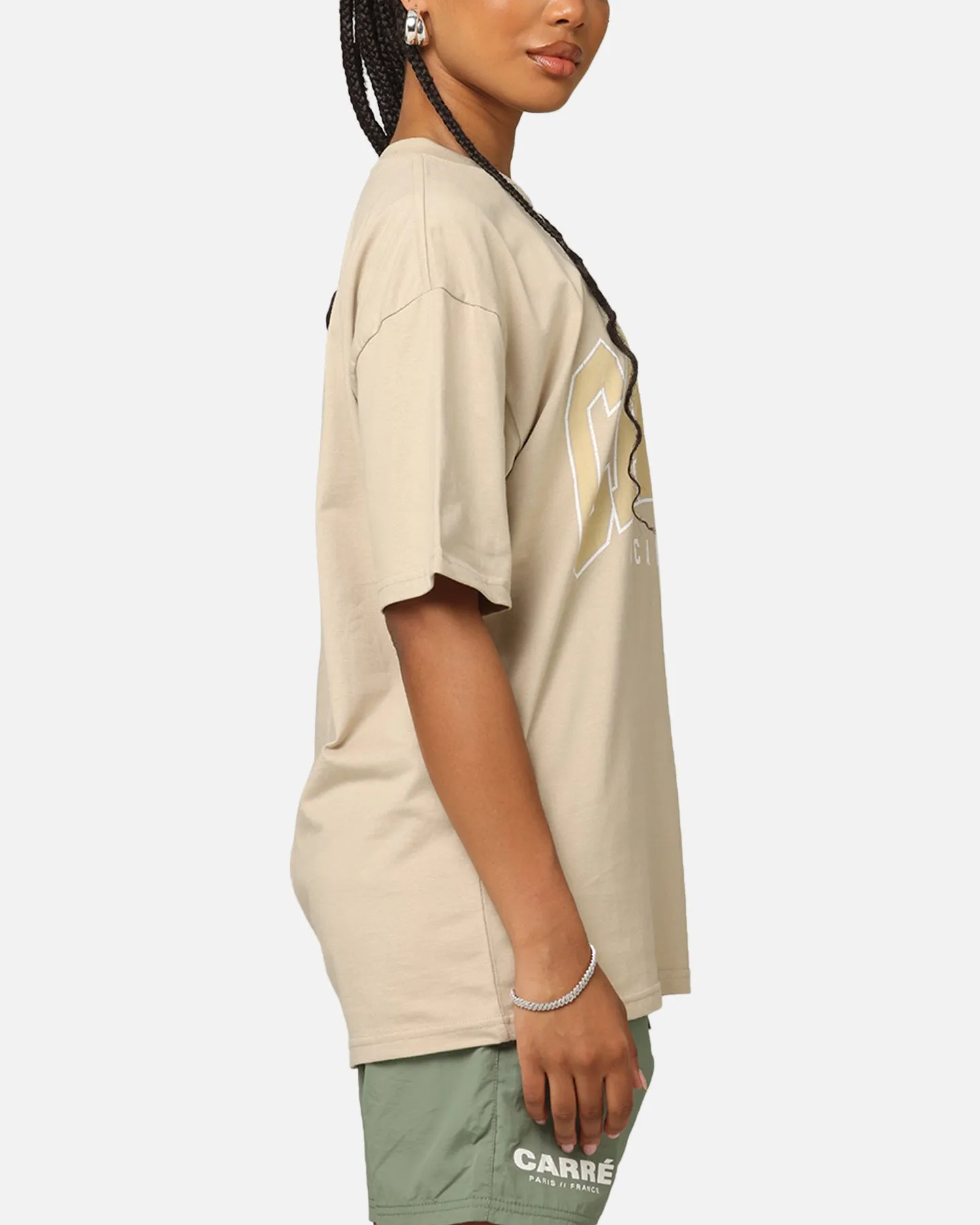 Carre Institute T-Shirt Stone Low Impact Processing Lightweight Weave