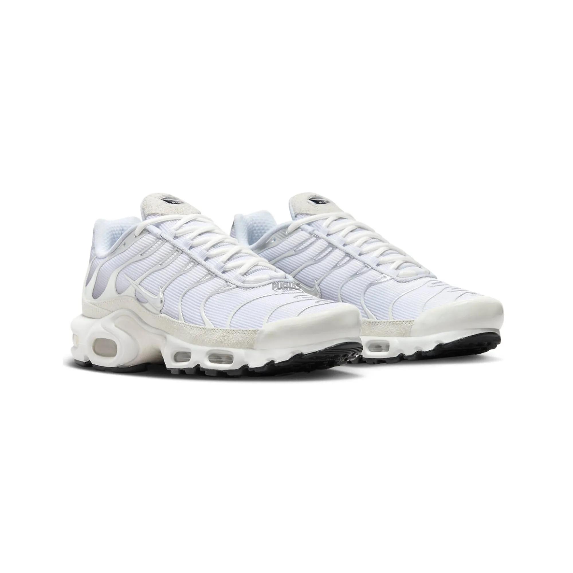 solo running Nike Air Max Plus TN 'Pure Platinum' (2023)