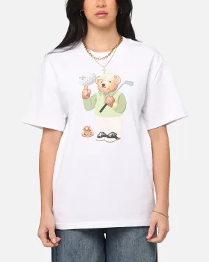 Market Par 5 Bear T-Shirt White AntiPilling Essential Fashion