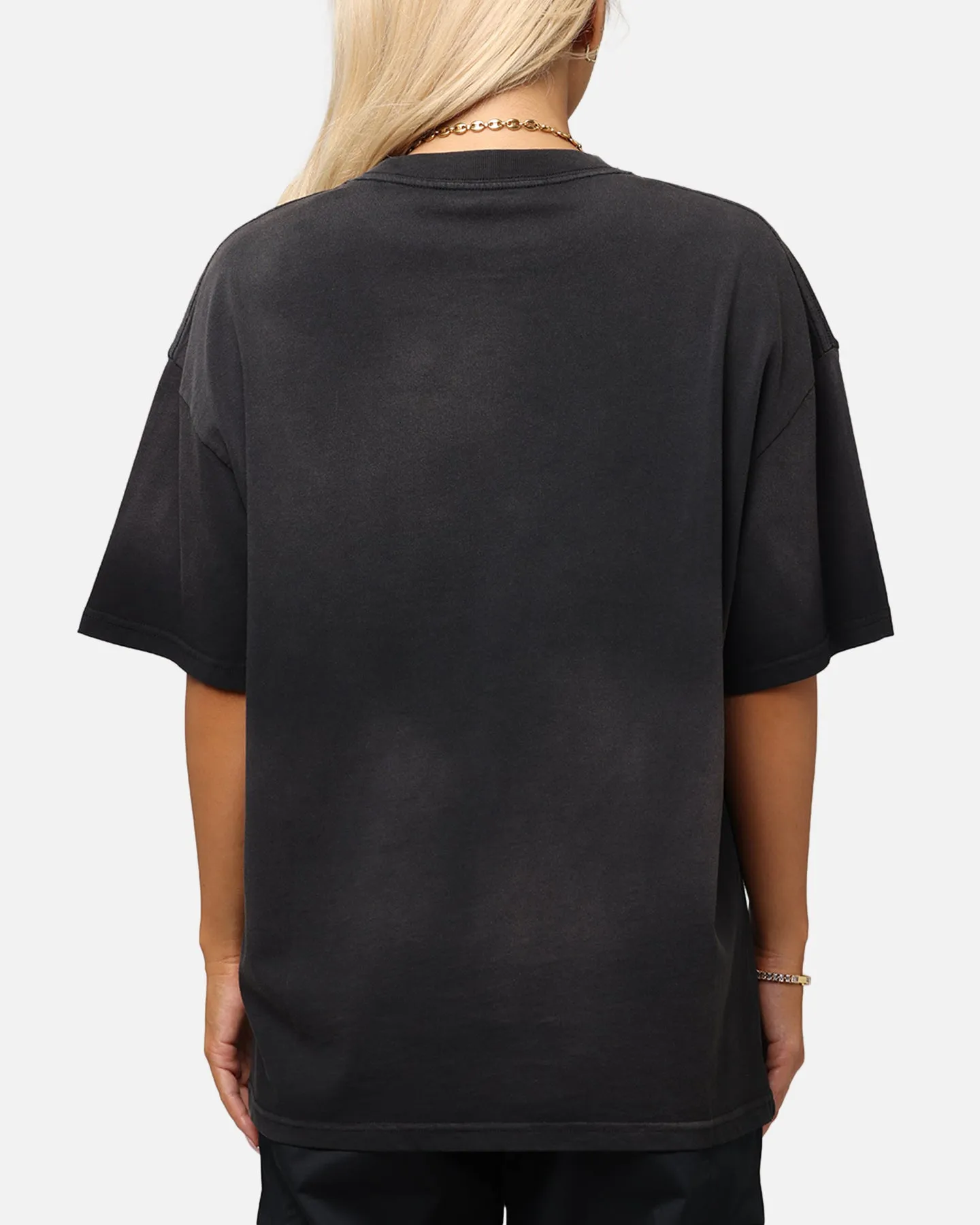 Cozy and Light Culture Kings Sunfade T-Shirt Black Wash