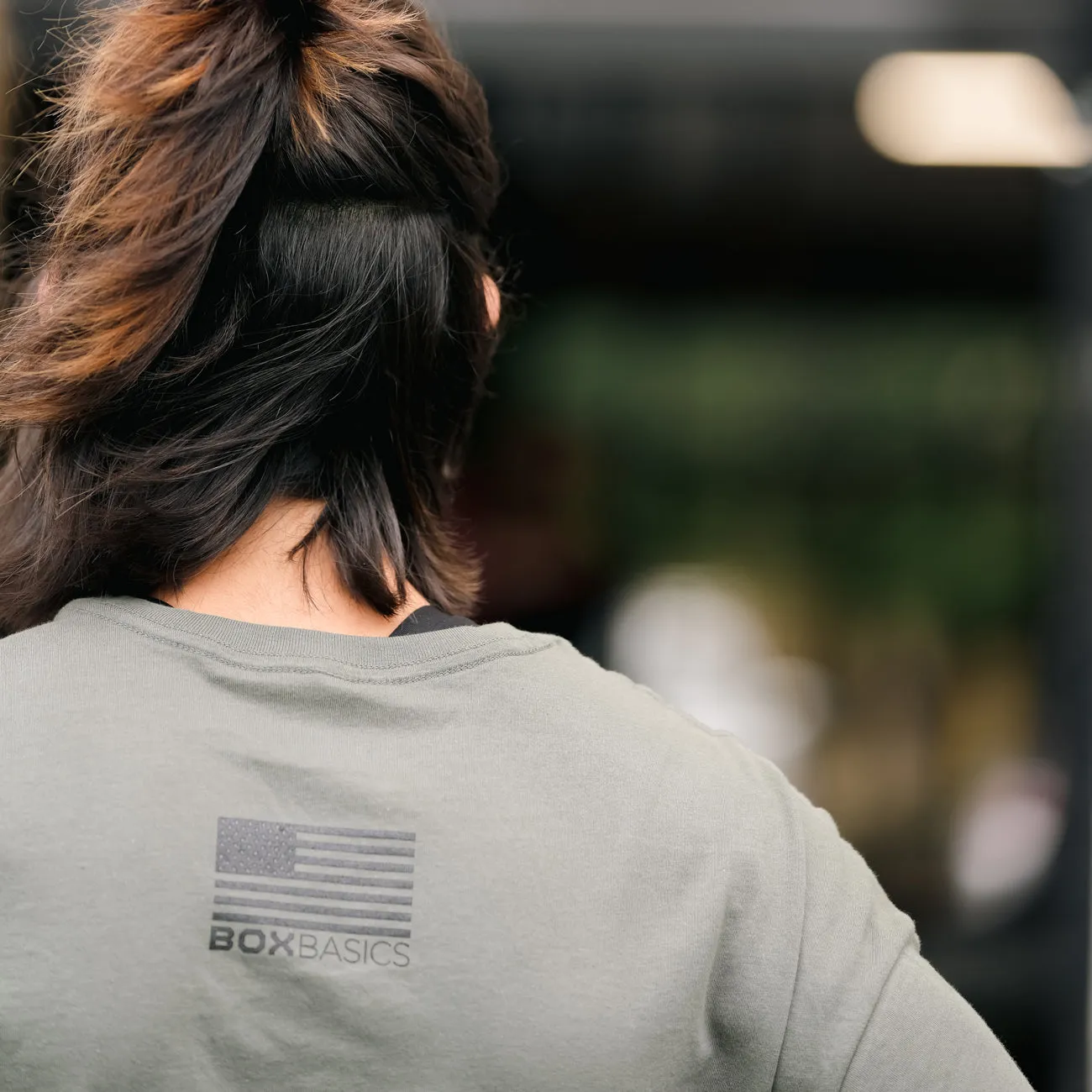 Women's Grind Crop Tee Functional Style Sporty Style