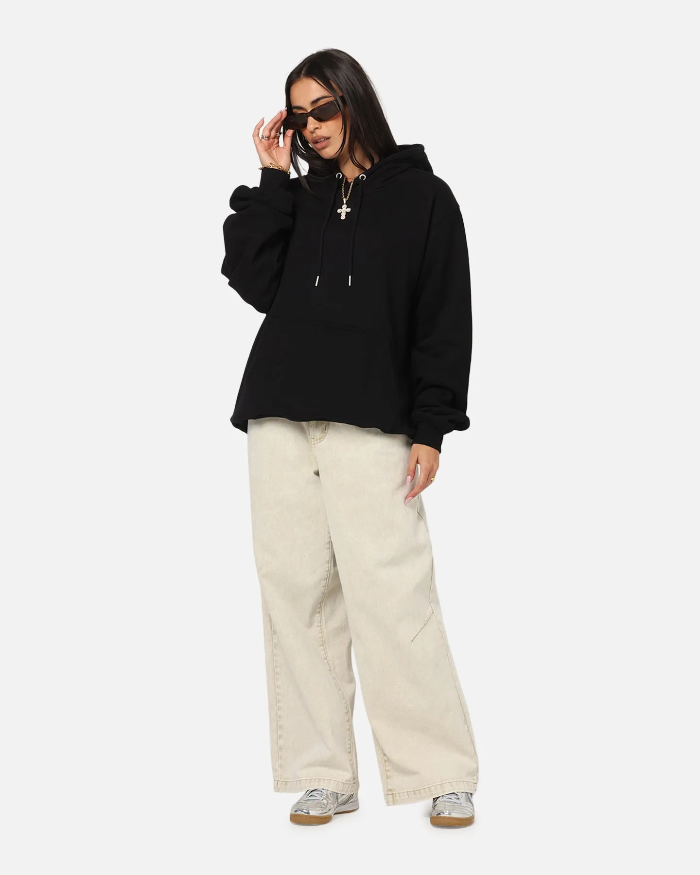 Culture Kings Standard Hoodie Black Timeless Street Festival Style
