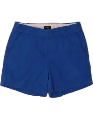 Abrasion Resistant Hem J. CREW Womens Chino Shorts US 2 XS W28 Blue Cotton