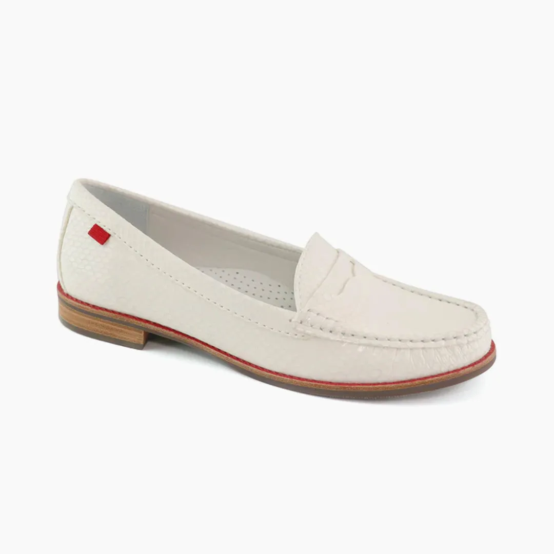 East Village, Women Breathable Casual Shoes Crocodile Embossed