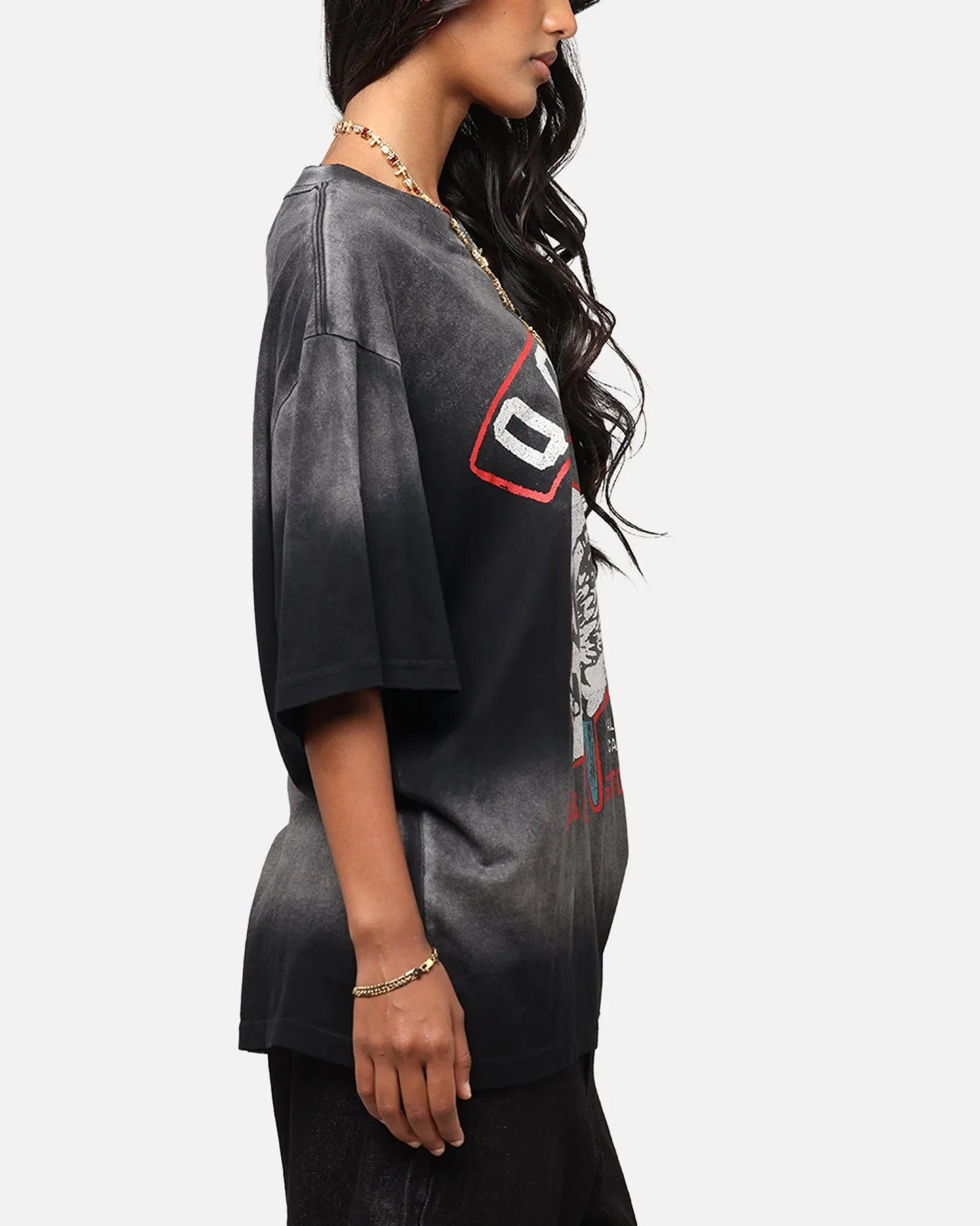 Queens Of The Stone Age Stone Age Vintage T-Shirt Washed Black Modern innovation
