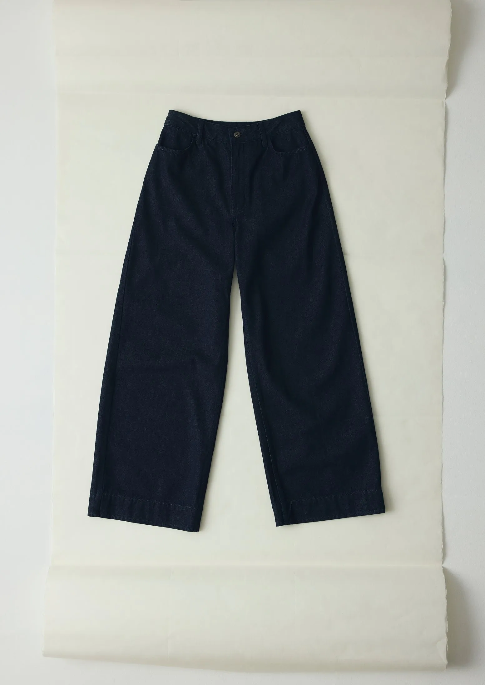 Layering Essential Wide Leg Denim Pants | Indigo