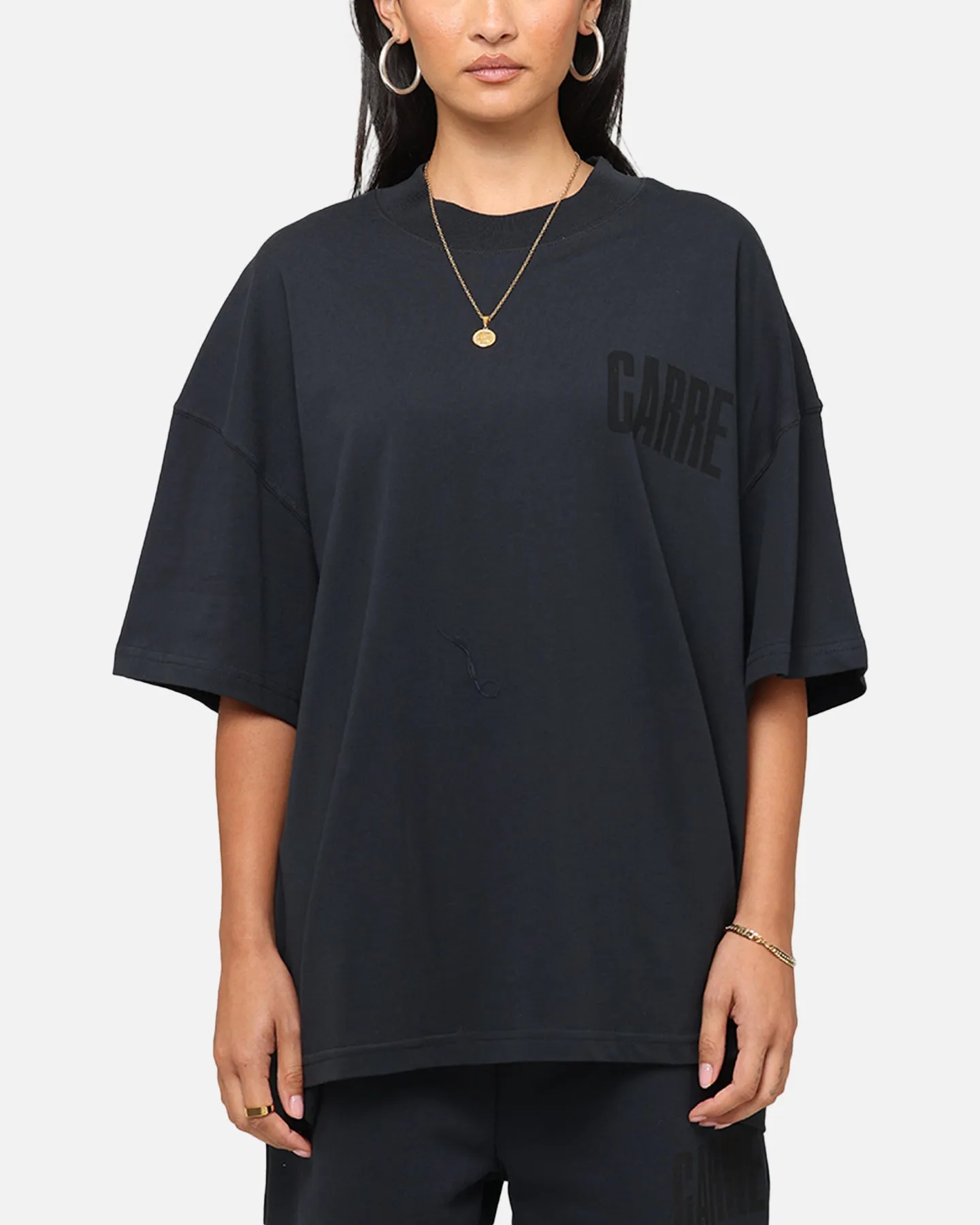 Carre Premium Essentials T-Shirt Steel/Black Kids playfulness Outdoor Style