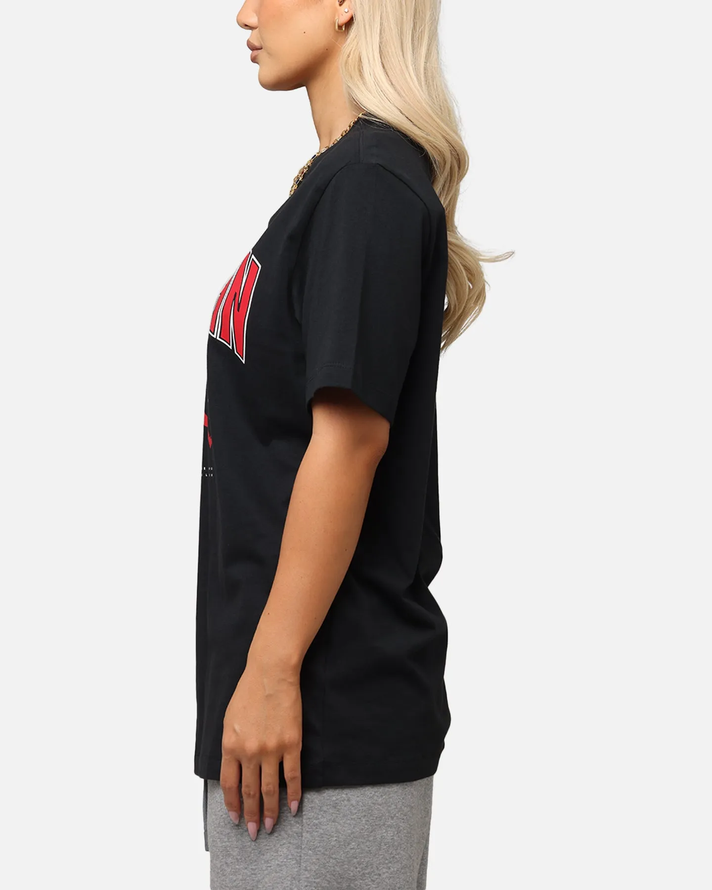 Jordan City 88 Crewneck T-Shirt Gym Red/Black Daily Comfort Style