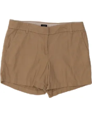 Flatlock Seam Technology J. CREW Womens Chino Shorts US 10 Large W34 Beige Polyester