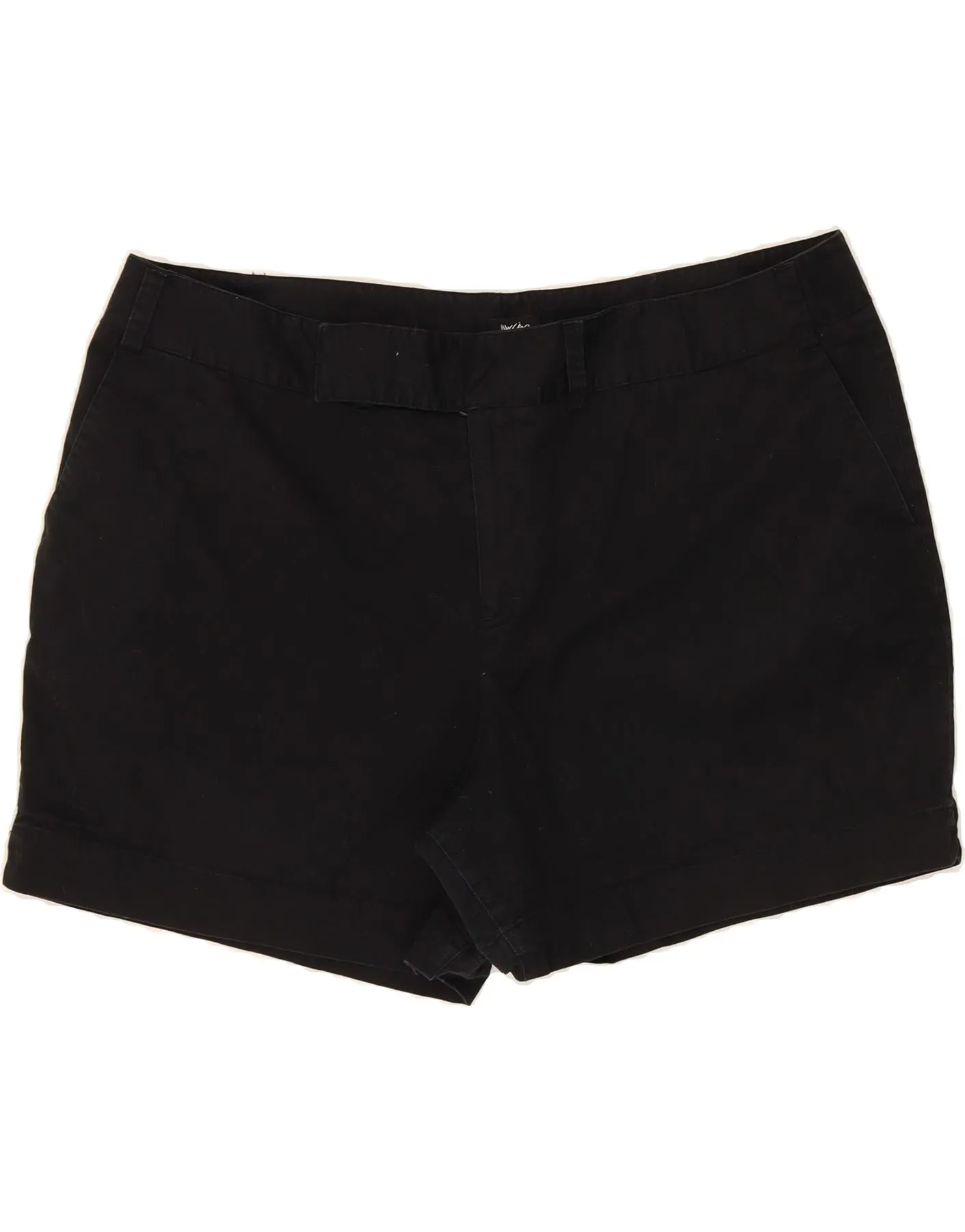 MOSSIMO Womens Chino Shorts US 20 3XL W40 Black Cotton day trip