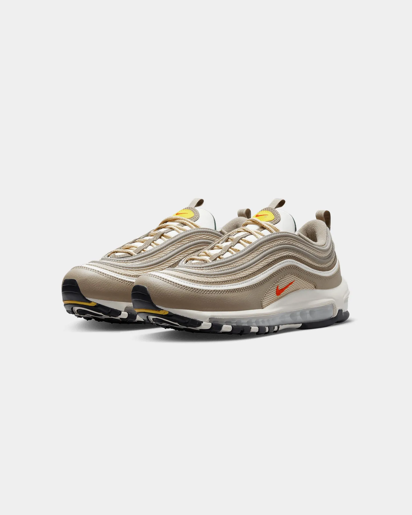 Ankle Collar Padding Nike Women's Air Max 97 SE Khaki/Picante Red/Sesame Sail