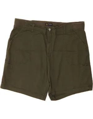 Warm Days LEE Womens Mid Rise Chino Shorts W44 3XL Khaki
