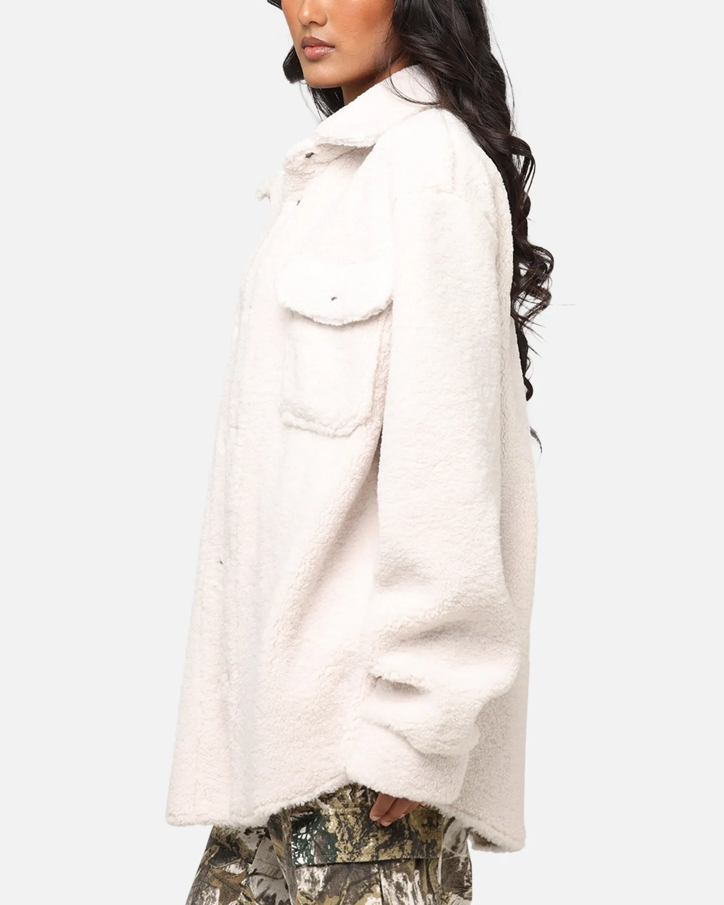 Software XXIII Shearling Fur Jacket Cream