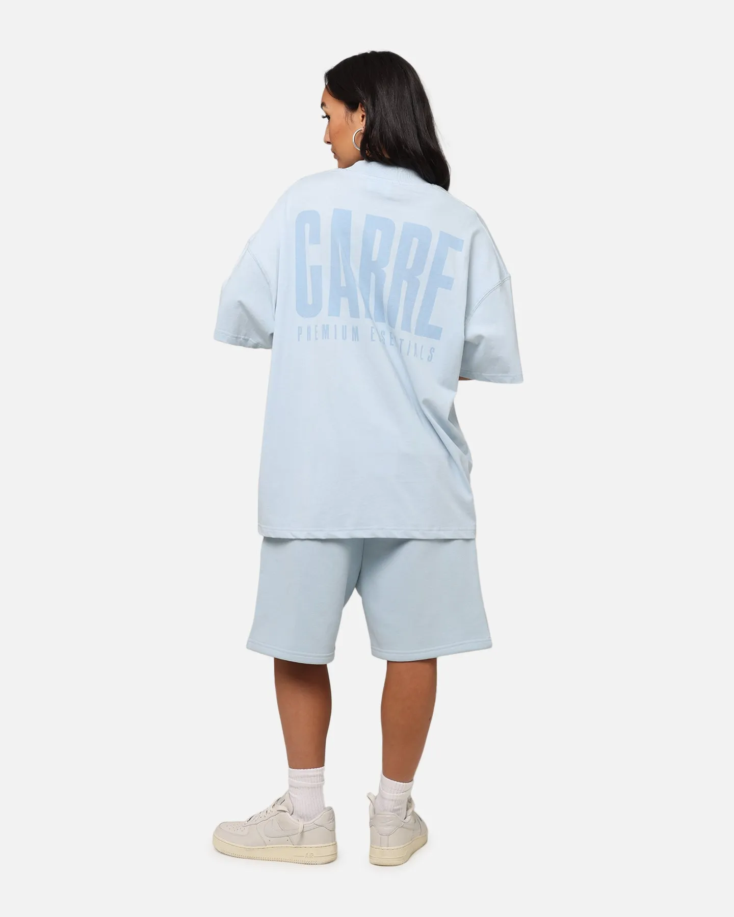 Carre Premium Essentials T-Shirt Baby Blue City Casual
