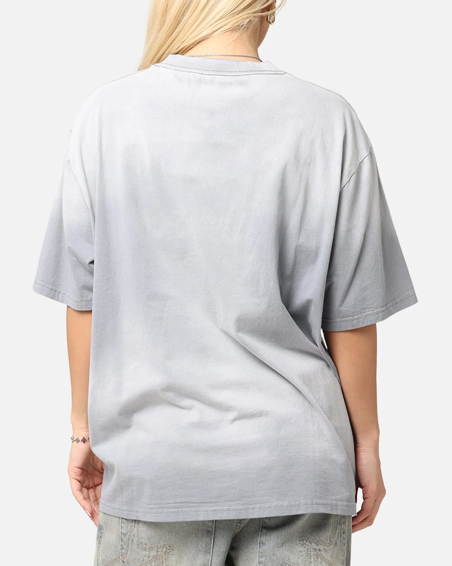 Willie Nelson Bike T-Shirt Washed Grey Timeless Top