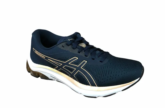 Asics Gel Pulse 12 scarpa da corsa 1012A724-403 blu champagne Torsion Stability Bar