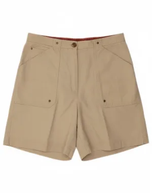 RALPH LAUREN Womens Chino Shorts US 12 Large W32 Beige Cotton Body Flex