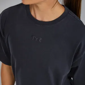 TYR Unisex Garment-Dyed Oversized Tee NonIrritatingTags Comfortable apparel