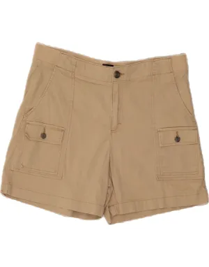 Breezy Layer Soft Layers LEE Womens Cargo Shorts US 16 2XL W36  Beige Cotton