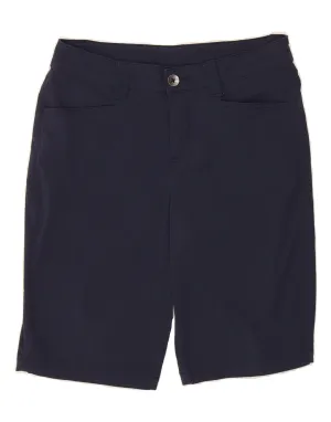 Tactical Storage Solutions Breathable Lining EDDIE BAUER Womens Casual Shorts US 4 Small W27 Navy Blue Nylon