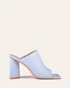 DANIELLE HIGH HEEL SANDALS ICE BLUE LEATHER Special Occasion Shoes