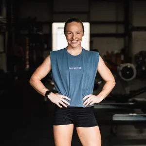 Women's Box Basics Muscle Tank Travel Comfort