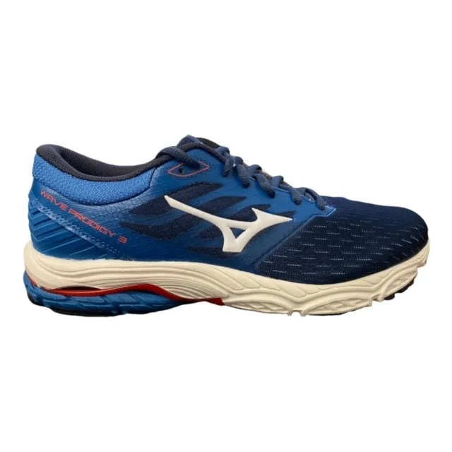 dawn run running shoes Mizuno scarpa da corsa da uomo Wave Prodigy 3 J1GC201014 blu scuro-bianco