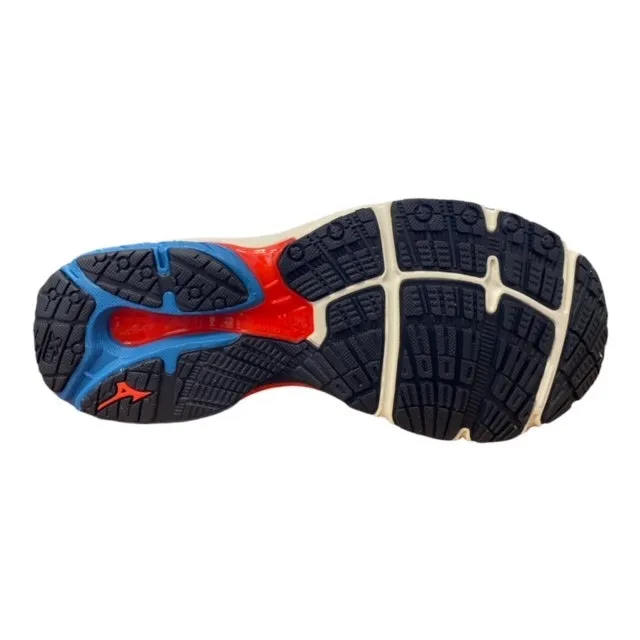 Stretch Workout rhinestone - decorated running shoes Mizuno scarpa da corsa da uomo Wave Prodigy 3 J1GC201014 blu scuro-bianco