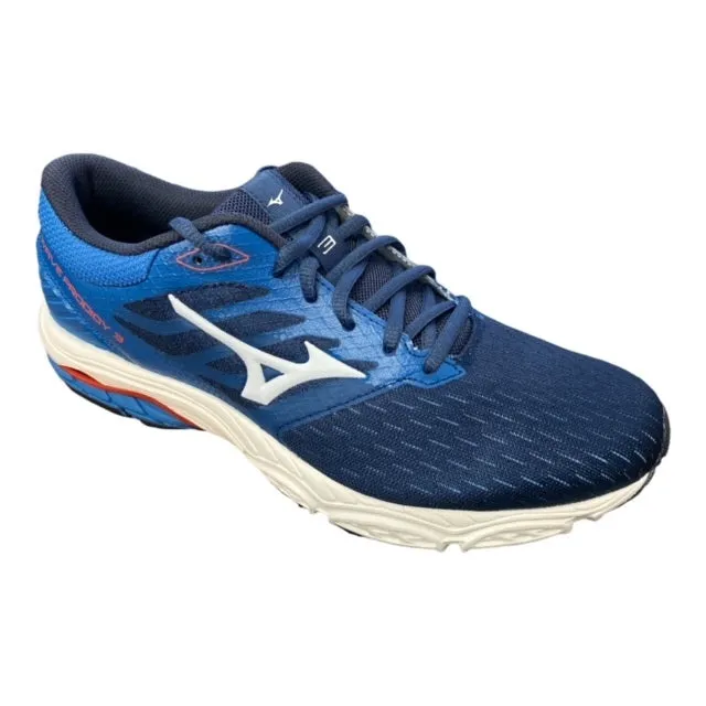 advanced runners marble - design shoes Mizuno scarpa da corsa da uomo Wave Prodigy 3 J1GC201014 blu scuro-bianco