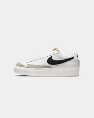 Nike Women's Blazer Low Platform White/Black Sail City Run
