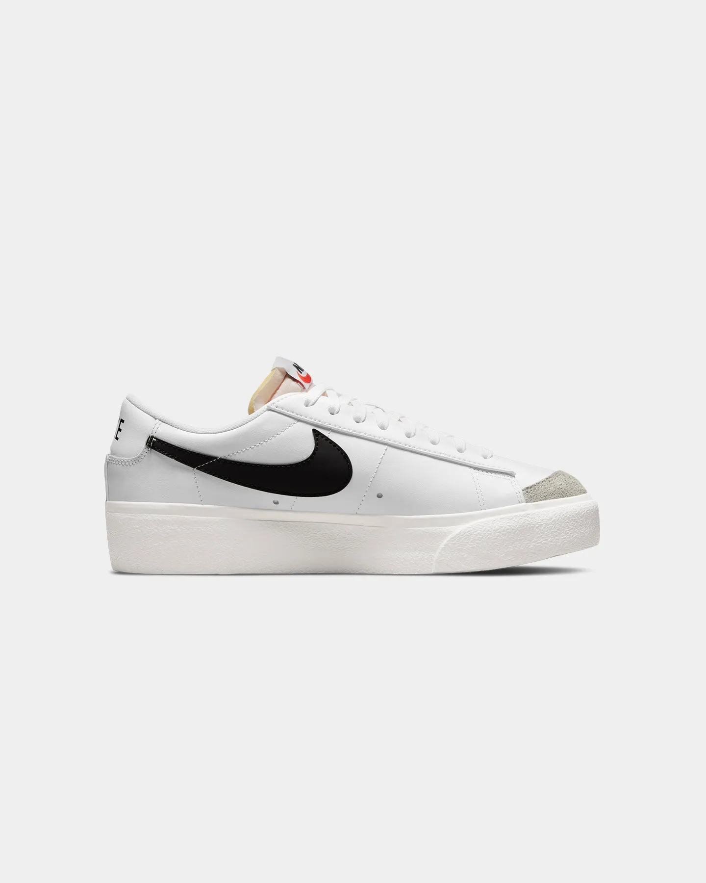 Corner Style Ergonomic Travel Enthusiasts Nike Women's Blazer Low Platform White/Black Sail